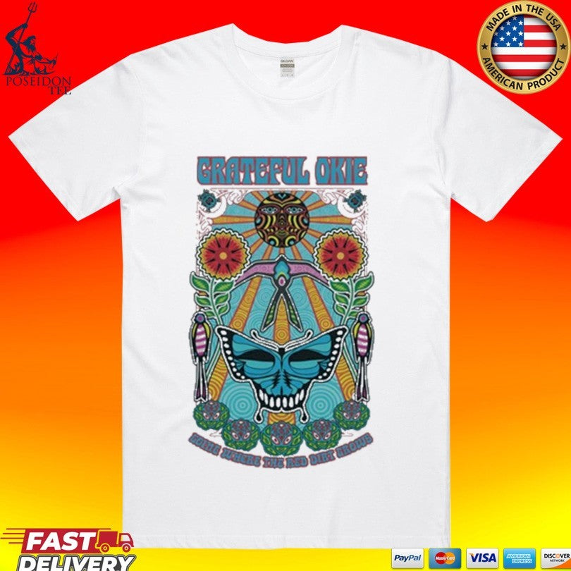 Grateful Dead Going Where The Red Dirt Grows - Adult & Kids T-Shirts, Sweatshirts & Hoodies apparel design preview 1