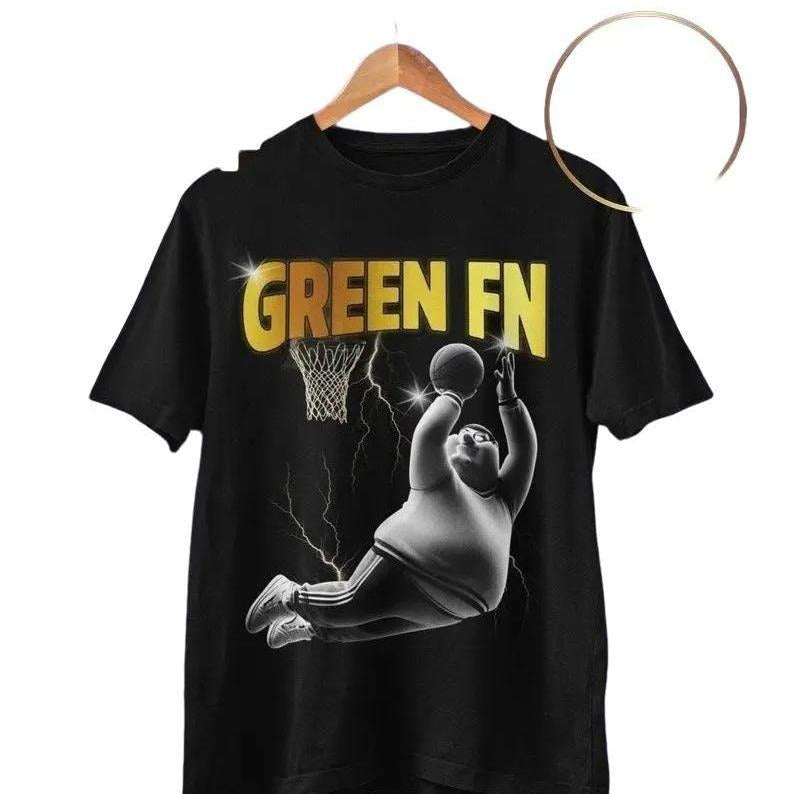 Green Fn Peter Griffin Meme Him Vintage Basketball - Adult & Kids T-Shirts, Sweatshirts & Hoodies apparel design preview 1