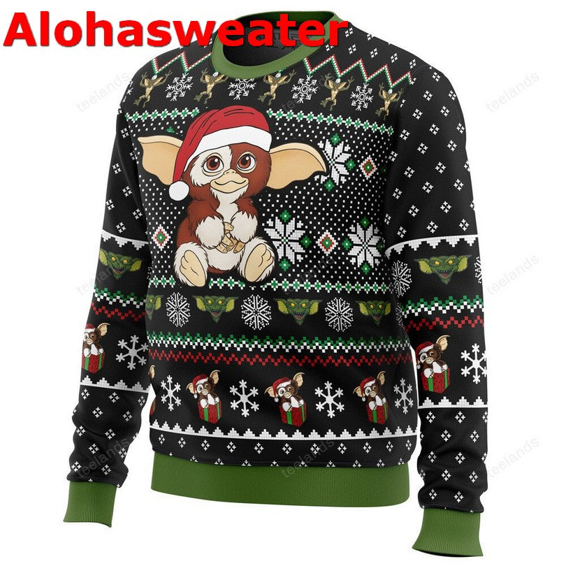 Gremlins Gizmo Ugly Christmas Sweater - Holiday Gift product image 2