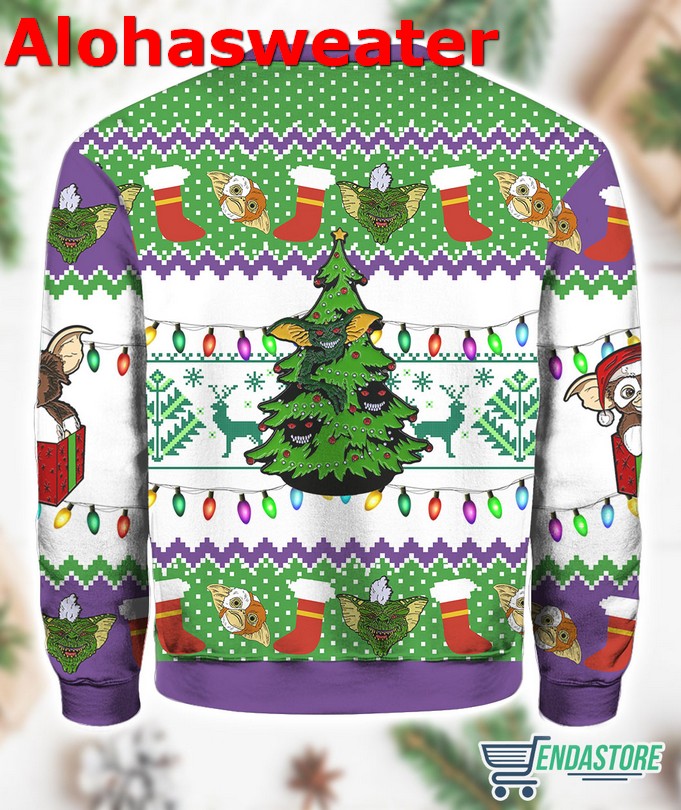 Gremlins Purple Ugly Christmas Sweater - Holiday Gift product image 2