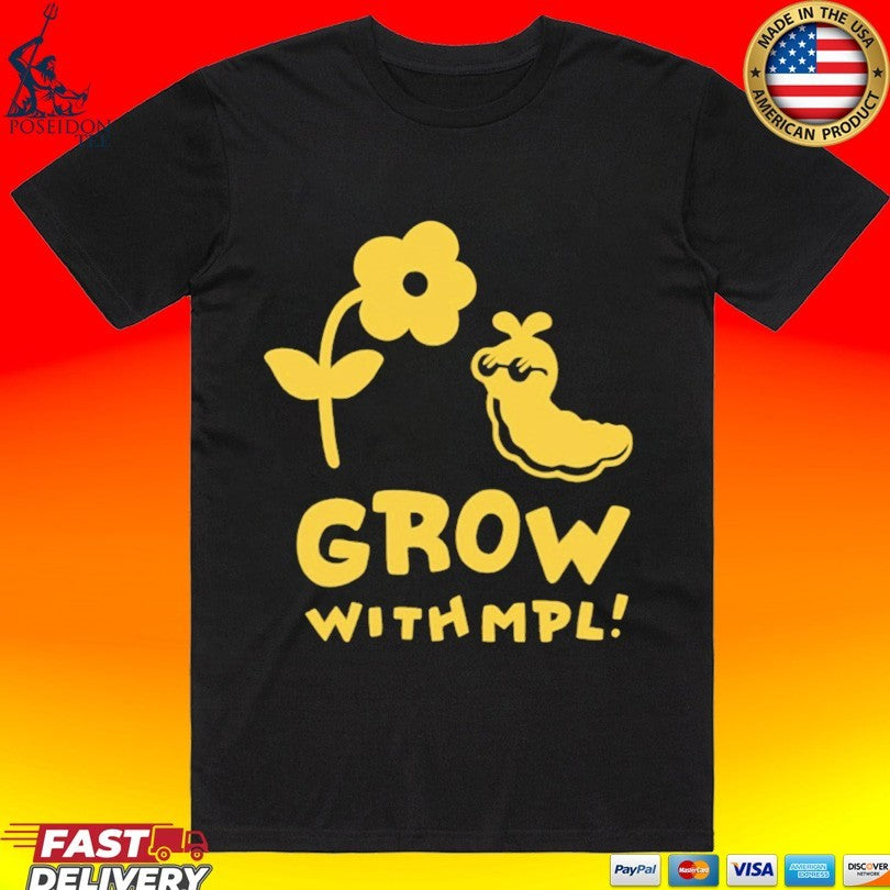Grow With Mpl - Adult & Kids T-Shirts, Sweatshirts & Hoodies apparel design preview 1