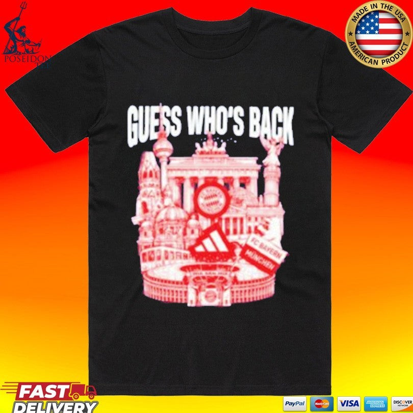 Guess Who's Back Bayern - Adult & Kids T-Shirts, Sweatshirts & Hoodies apparel design preview 1