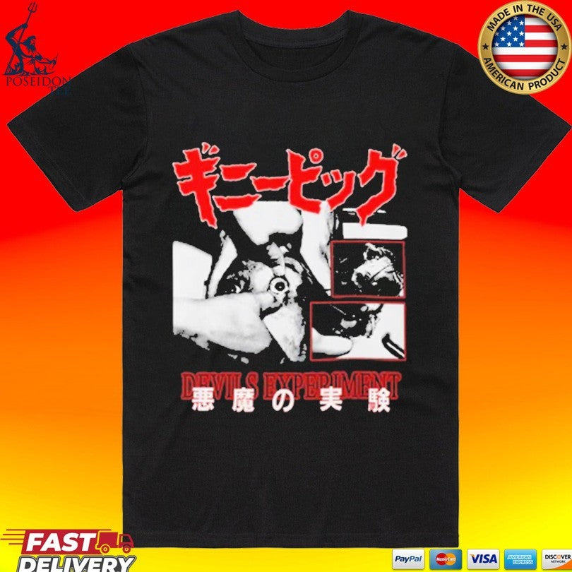 Guinea Pig Devil's Experiment - Adult & Kids T-Shirts, Sweatshirts & Hoodies apparel design preview 1