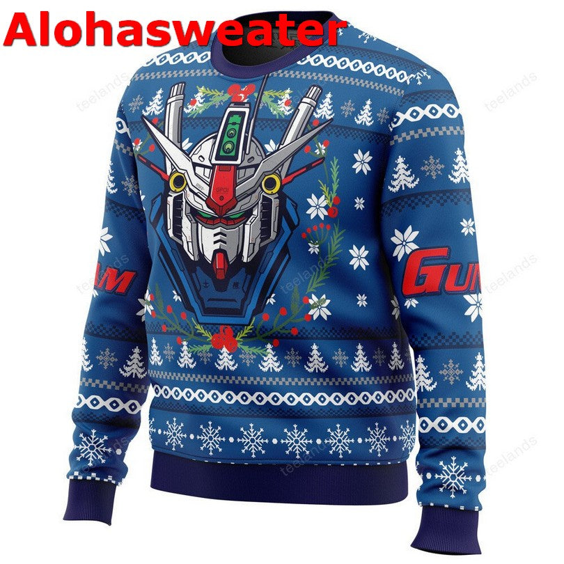Gundam Christmas Sweater - Holiday Gift product image 2