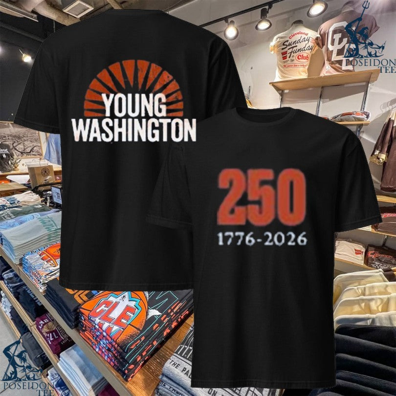Angel Young Washington Logo 1776 2026 - Adult & Kids T-Shirts, Sweatshirts & Hoodies apparel design preview 1