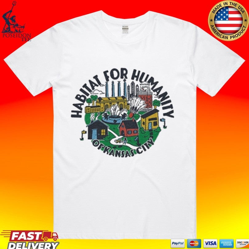 Habitat For Humanity Kc Ash Of Kansas City - Adult & Kids T-Shirts, Sweatshirts & Hoodies apparel design preview 1