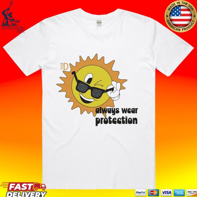 Hail The D Always Wear Protection - Adult & Kids T-Shirts, Sweatshirts & Hoodies apparel design preview 1