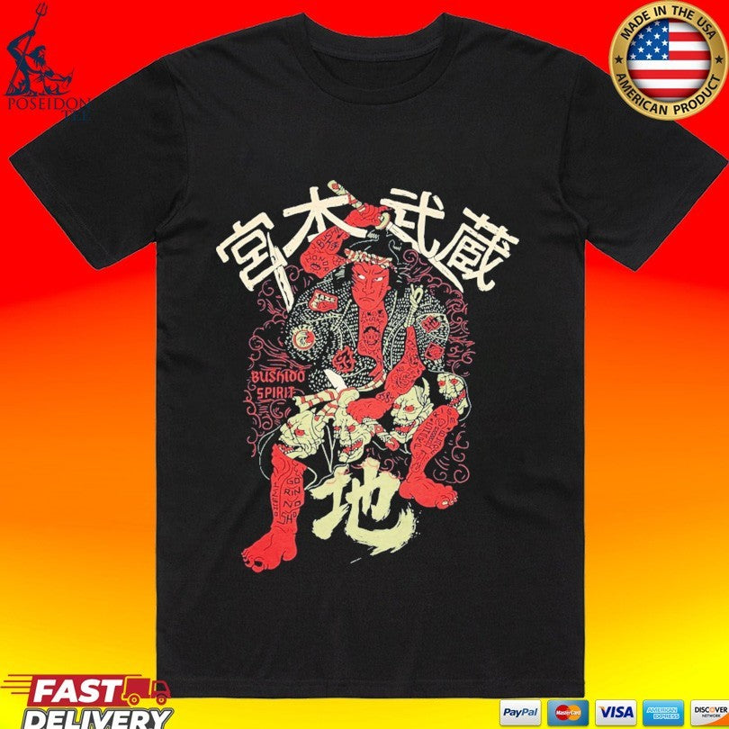 Half Sumo Musashi Musha - Adult & Kids T-Shirts, Sweatshirts & Hoodies apparel design preview 1