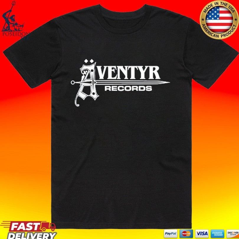 Hällas Äventyr Records Sword - Adult & Kids T-Shirts, Sweatshirts & Hoodies apparel design preview 1