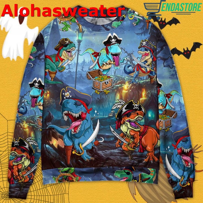 Halloween Jason Voorhees ENDA-17332F-6 Ugly Christmas Sweater - Holiday Gift product image 2