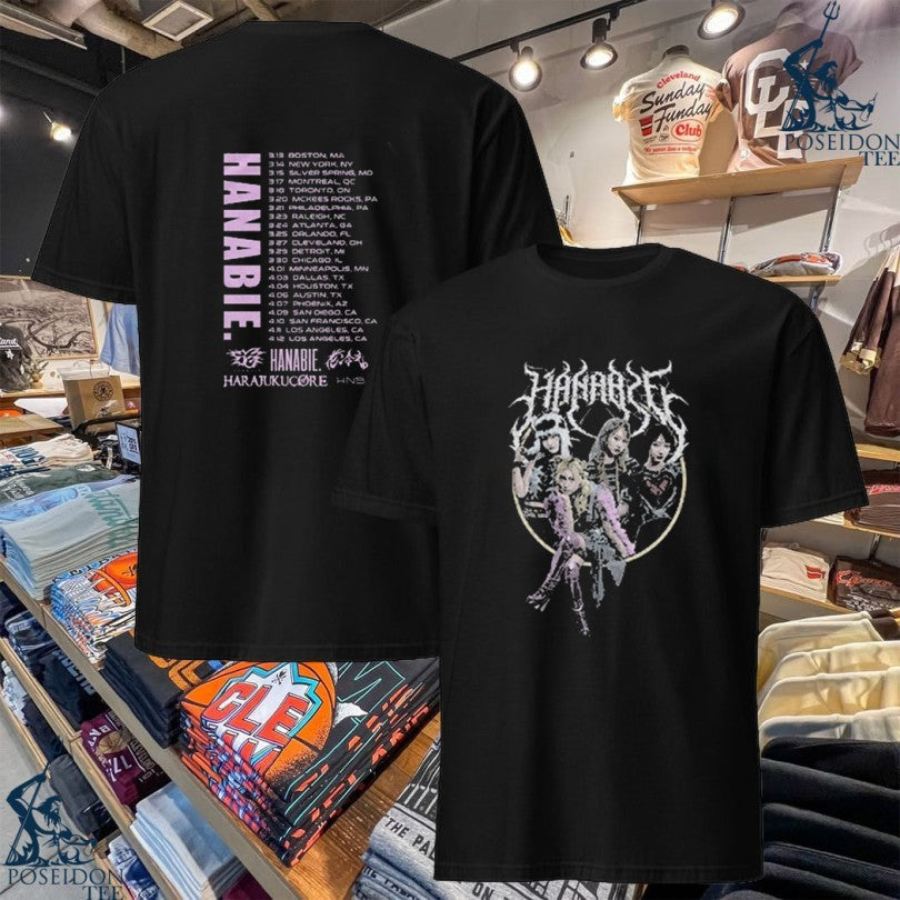Hanabie 2026 Hb Band Tour - Adult & Kids T-Shirts, Sweatshirts & Hoodies apparel design preview 1