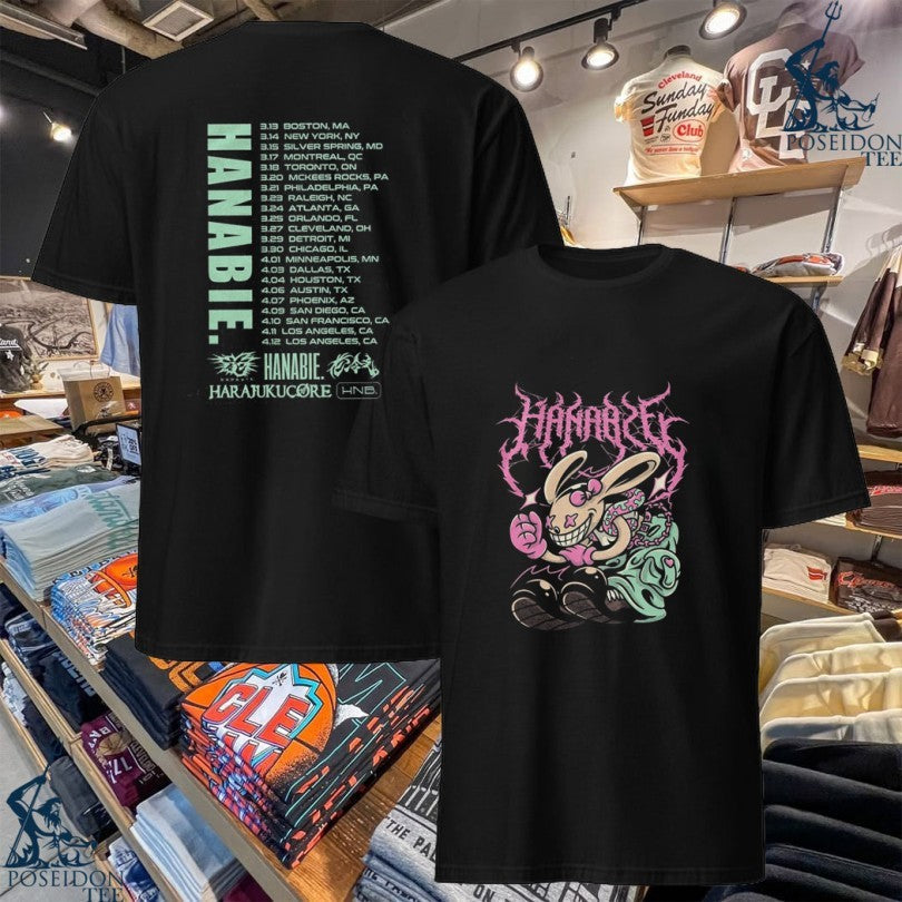 Hanabie 2026 Rabbit Tour - Adult & Kids T-Shirts, Sweatshirts & Hoodies apparel design preview 1