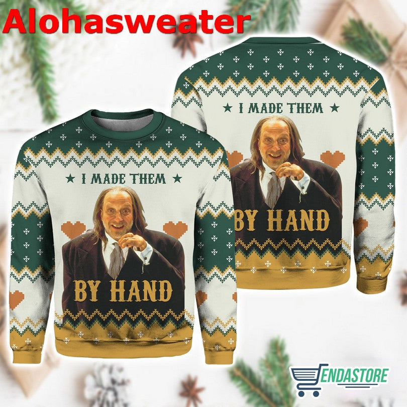 Hans Gruber Fall Nakatomi Plaza Die Hard Ugly Christmas Sweater - Holiday Gift product image 4