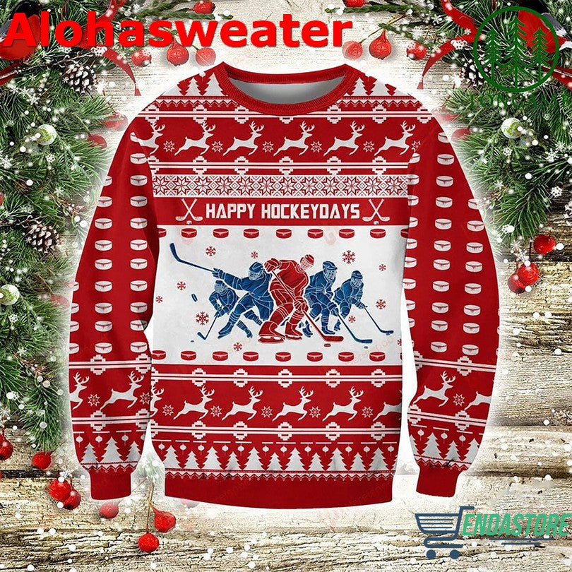 Happy Happy Joy Joy Ren And Stimpy Ugly Christmas Sweater - Holiday Gift product image 4
