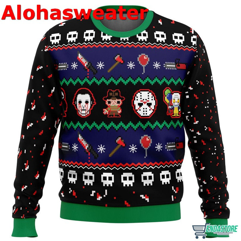 Happy Horrordays Ugly Christmas Sweater - Holiday Gift product image