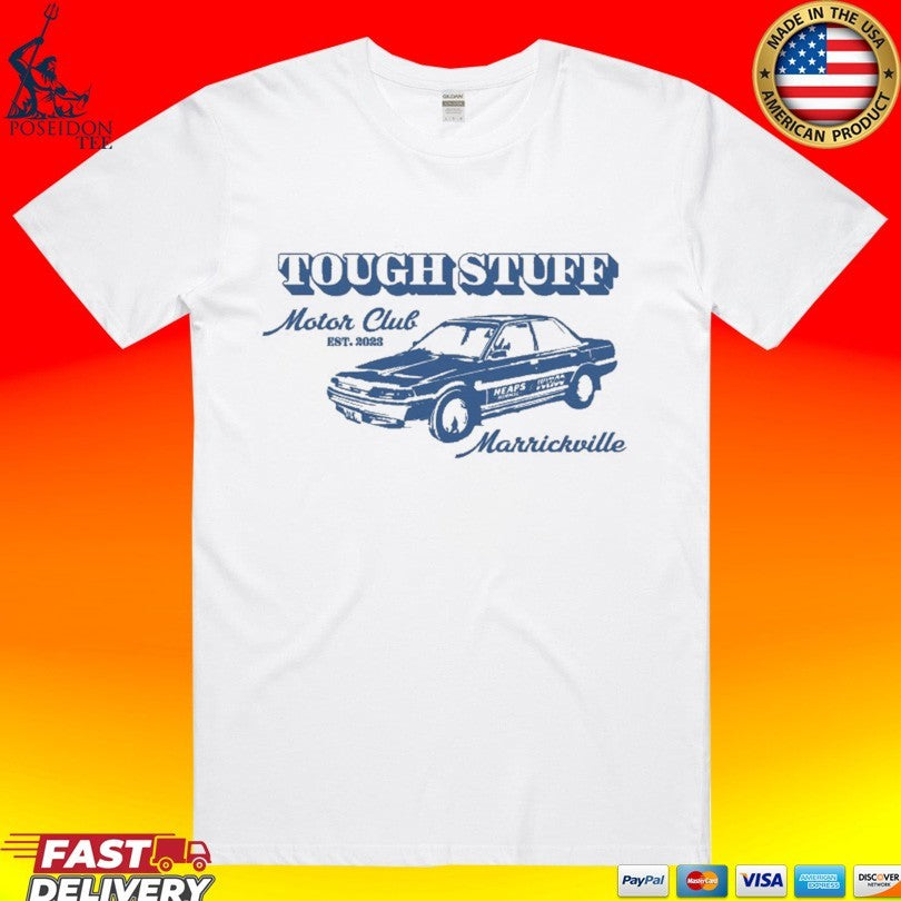 Heaps Normal Tough Stuff Marrickville Motor Club - Adult & Kids T-Shirts, Sweatshirts & Hoodies apparel design preview 1