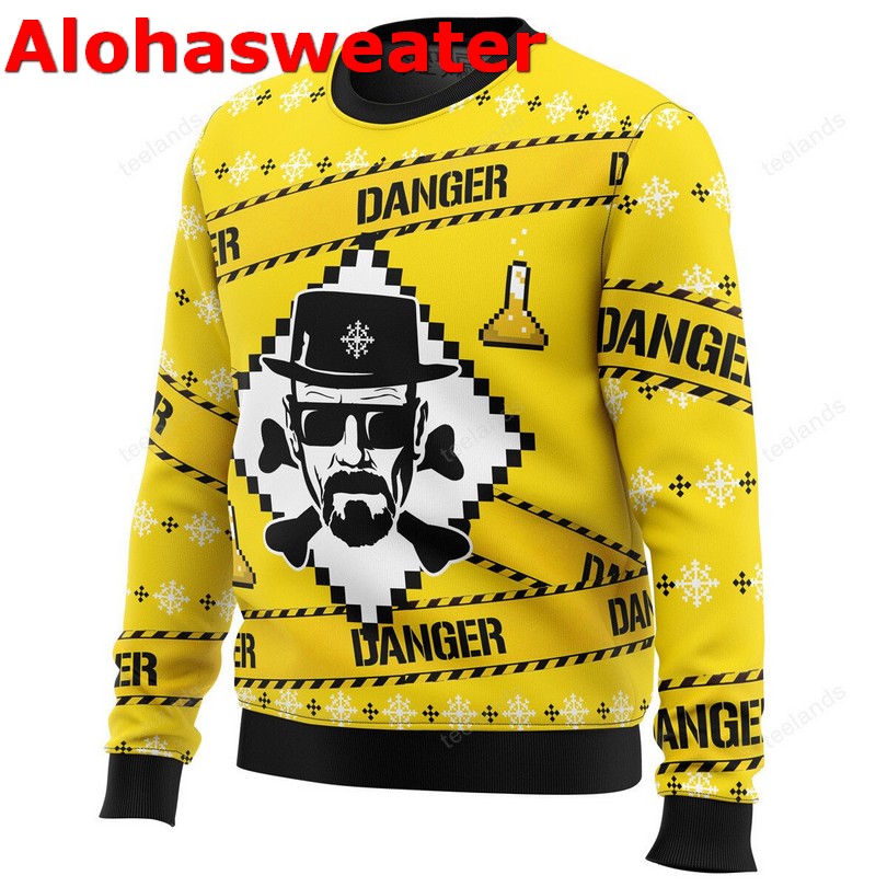 Heisenberg danger Ugly Christmas Sweater - Holiday Gift product image 2