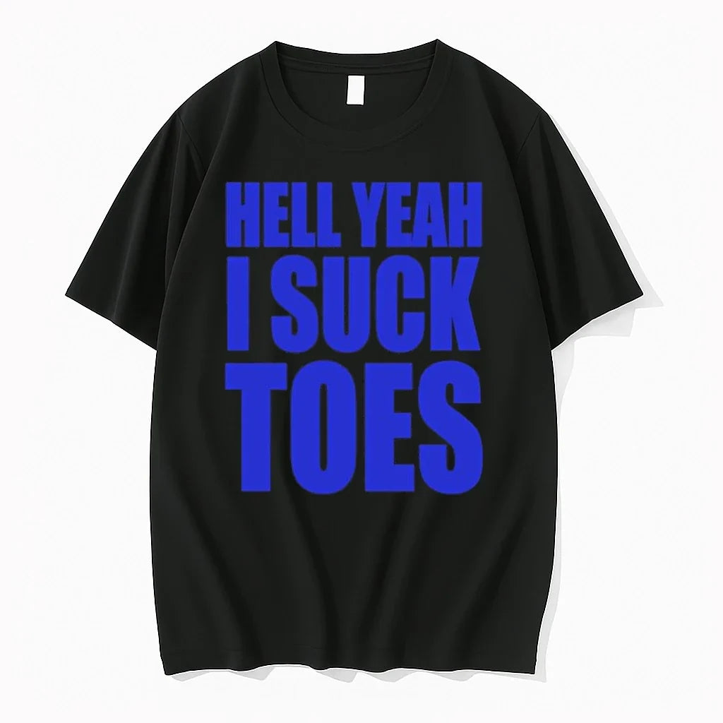 Hell Yeah I Suck Toes 0 Sweater - Adult & Kids T-Shirts, Sweatshirts & Hoodies apparel design preview 1
