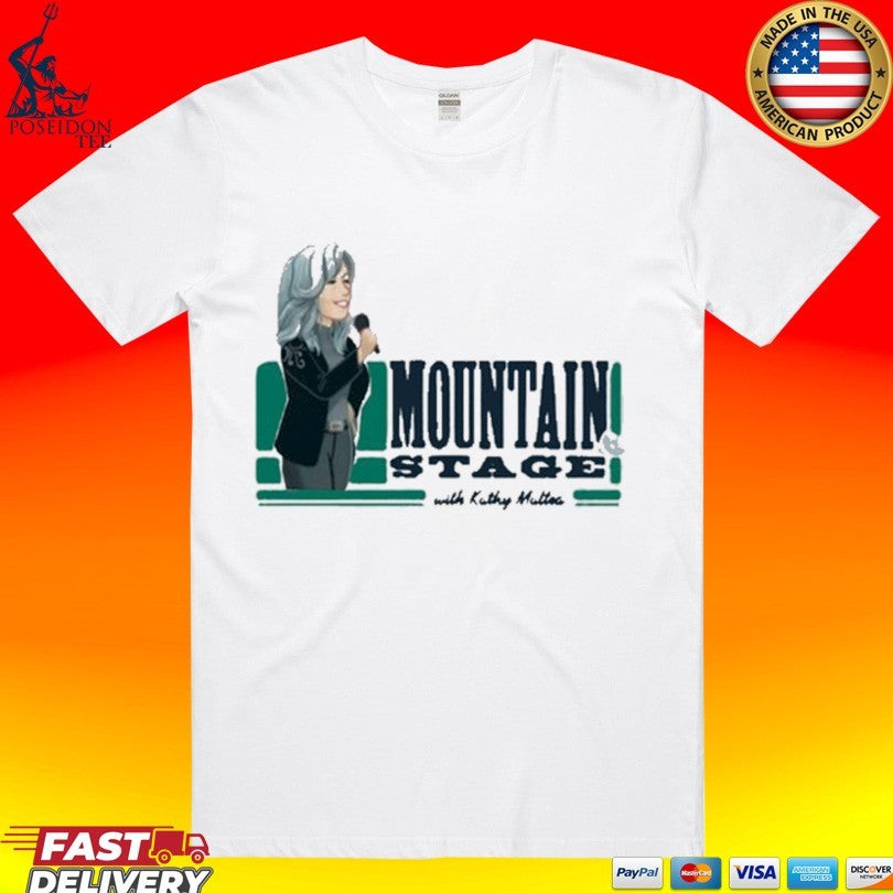 Mountain Stage Kathy Mattea - Adult & Kids T-Shirts, Sweatshirts & Hoodies apparel design preview 1
