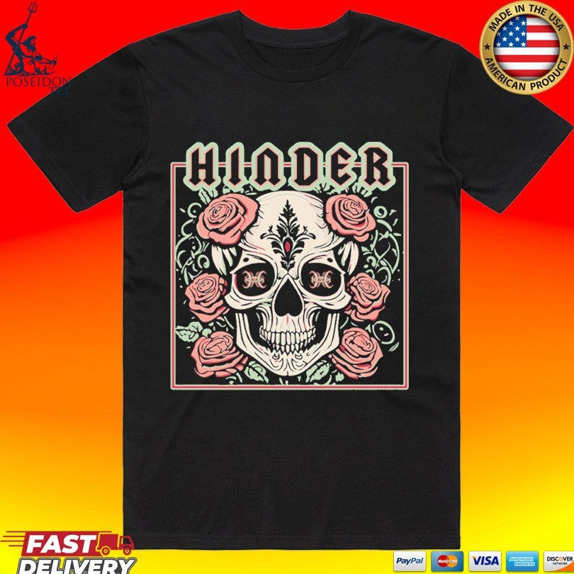 Hinder Pastel Skull - Adult & Kids T-Shirts, Sweatshirts & Hoodies apparel design preview 1