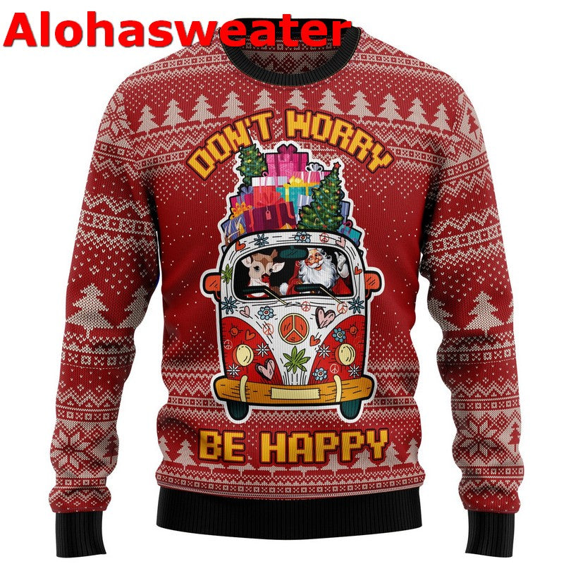 Hippie girl Christmas Sweater - Holiday Gift product image 4