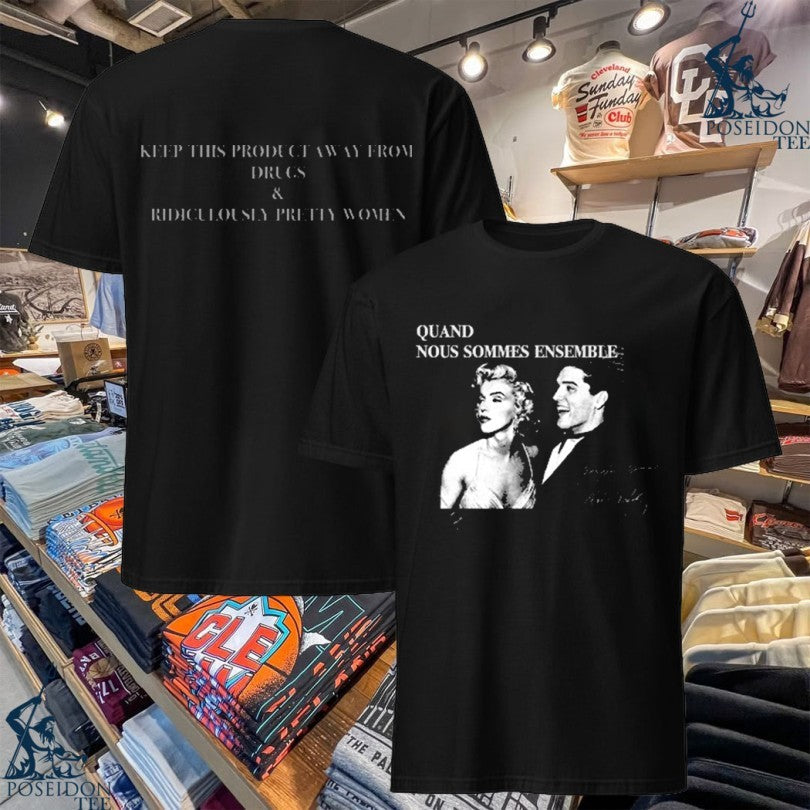 His Hers Quand Nous Sommes Ensemble - Adult & Kids T-Shirts, Sweatshirts & Hoodies apparel design preview 1