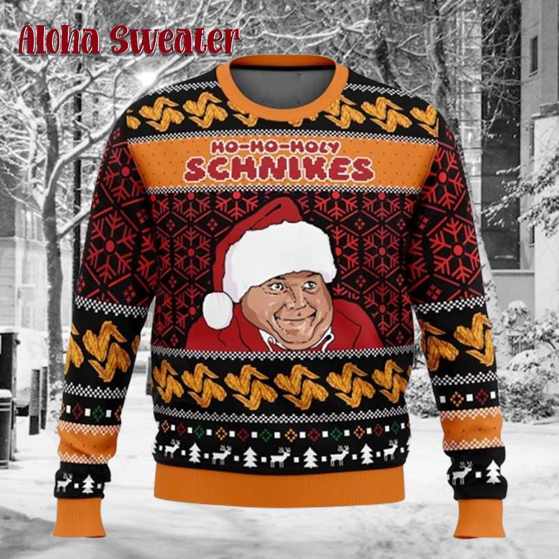 Seinfeld Logo Festivus Ugly Christmas Sweater - Holiday Gift product image 5