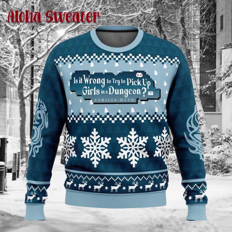 Merry Christmas Bojack Horseman Ugly Christmas Sweater - Holiday Gift product image 3