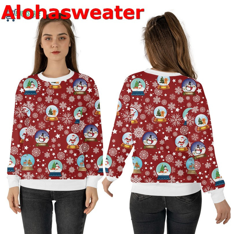 Holly jolly merry and bright pattern Christmas Sweater - Holiday Gift product image 4