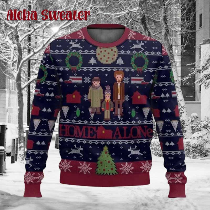 Keep The Change Home Alone Ugly Christmas Sweater - Holiday Gift product image 5
