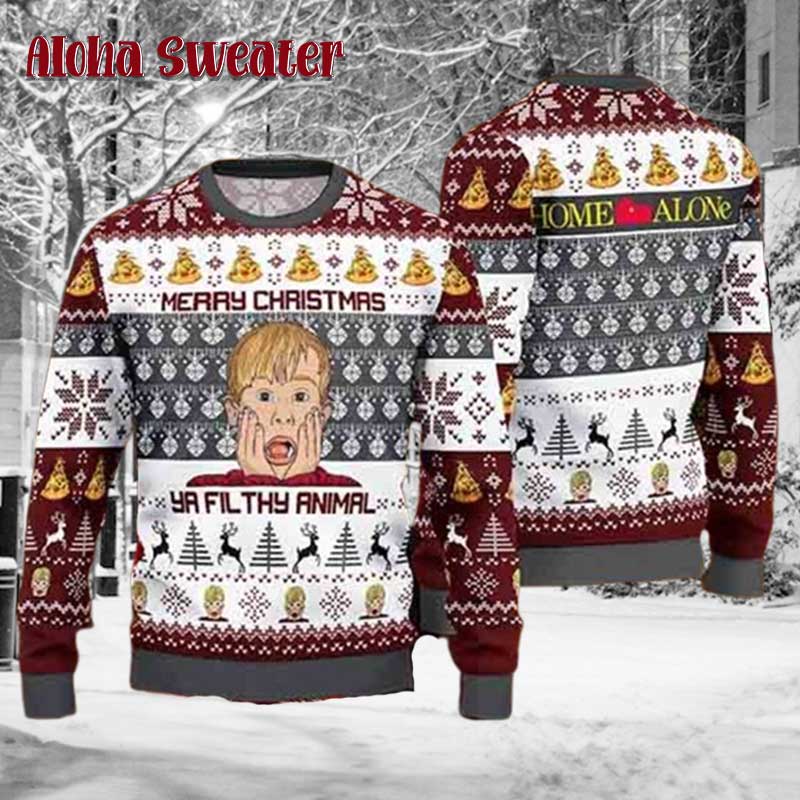 Xmas Sticky Bandits Home Alone Ugly Christmas Sweater - Holiday Gift product image 5