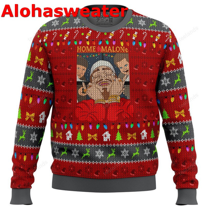 Home Malone meme Christmas Sweater - Holiday Gift product image