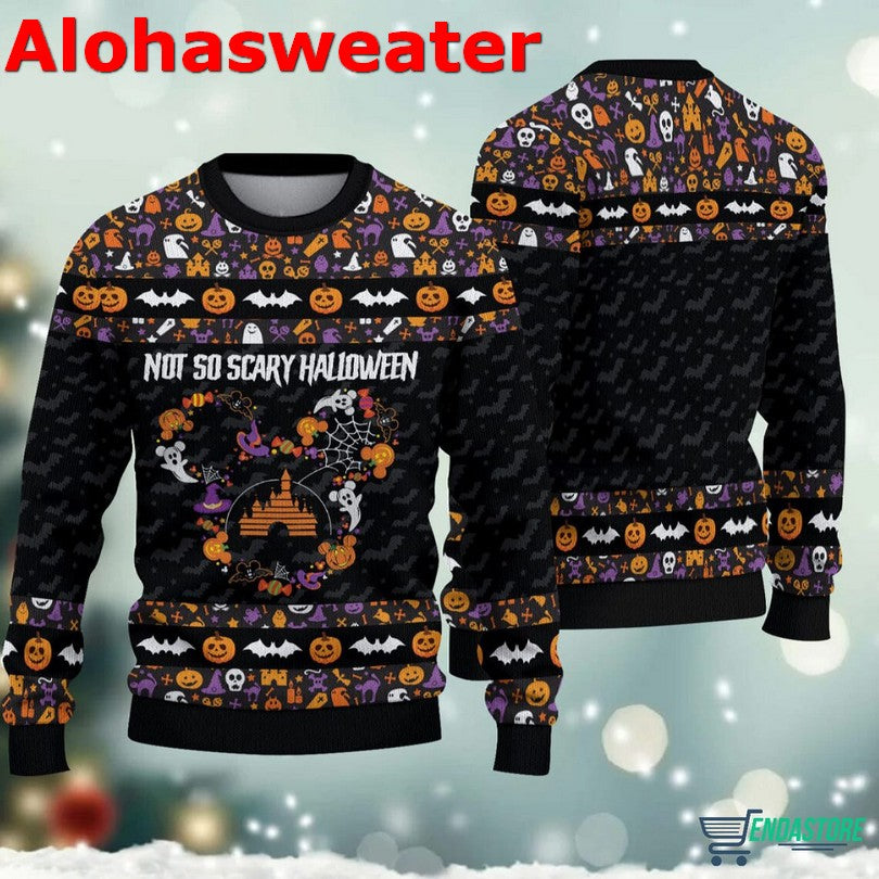 Horror Not So Scary Halloween Ugly Christmas Sweater - Gift Idea product image