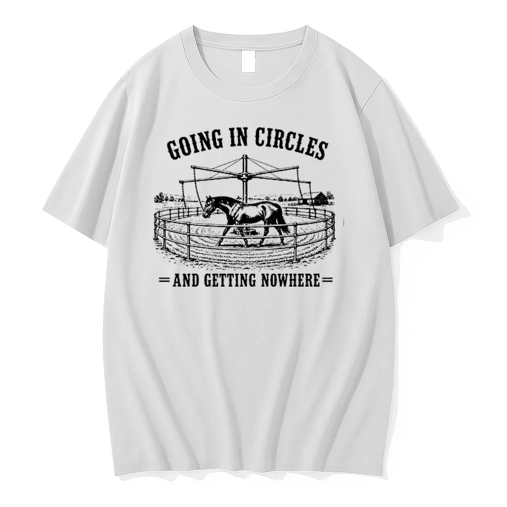 Horse Going In Circles And Getting Nowhere 0 Sweater - Adult & Kids T-Shirts, Sweatshirts & Hoodies apparel design preview 1