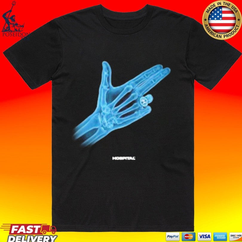Hospital Records X-ray - Adult & Kids T-Shirts, Sweatshirts & Hoodies apparel design preview 1