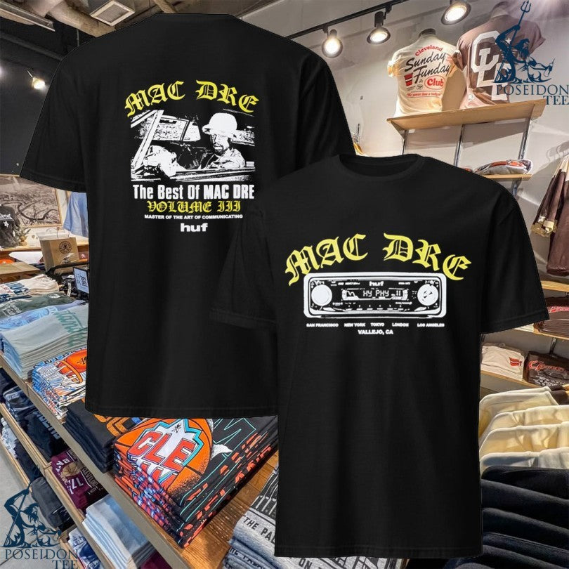 Huf X Mac Dre The Best Of - Adult & Kids T-Shirts, Sweatshirts & Hoodies apparel design preview 1