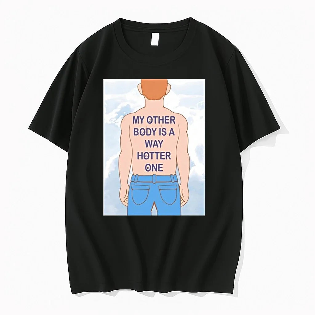Human My Other Body Is A Way Hotter One 0 Sweater - Adult & Kids T-Shirts, Sweatshirts & Hoodies apparel design preview 1