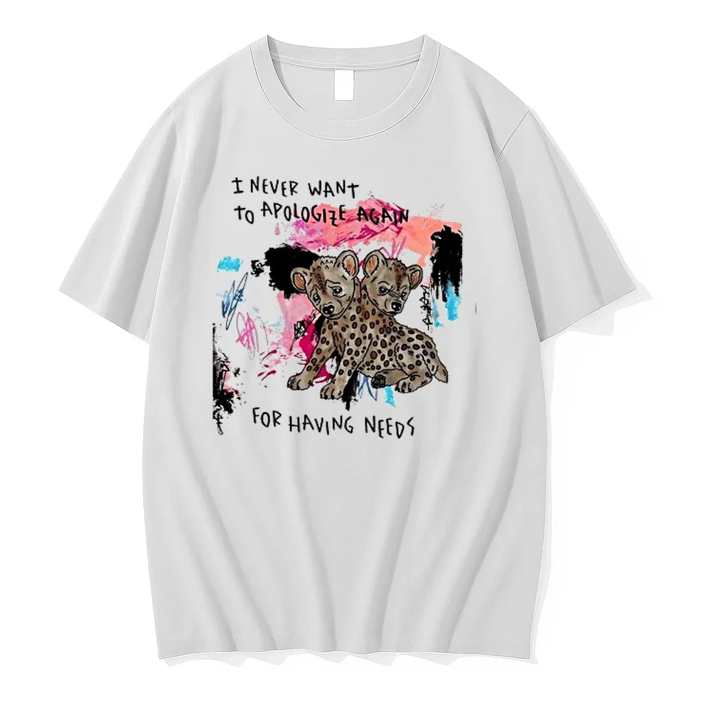 Hyena I Never Want To Apologize Again For Having - Adult & Kids T-Shirts, Sweatshirts & Hoodies apparel design preview 1