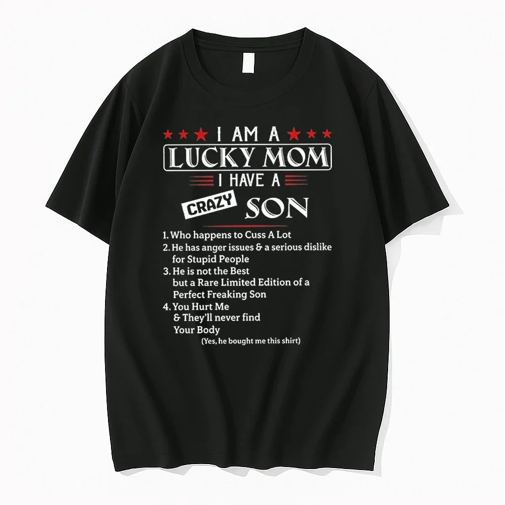 I Am A Lucky Mom 0 Sweater - Adult & Kids T-Shirts, Sweatshirts & Hoodies apparel design preview 1