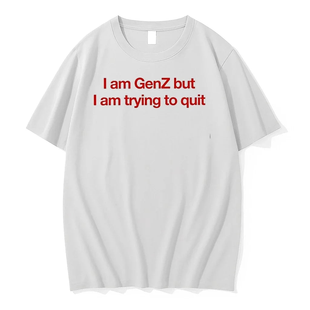 I Am Genz But Trying To Quit 0 Sweater - Adult & Kids T-Shirts, Sweatshirts & Hoodies apparel design preview 1