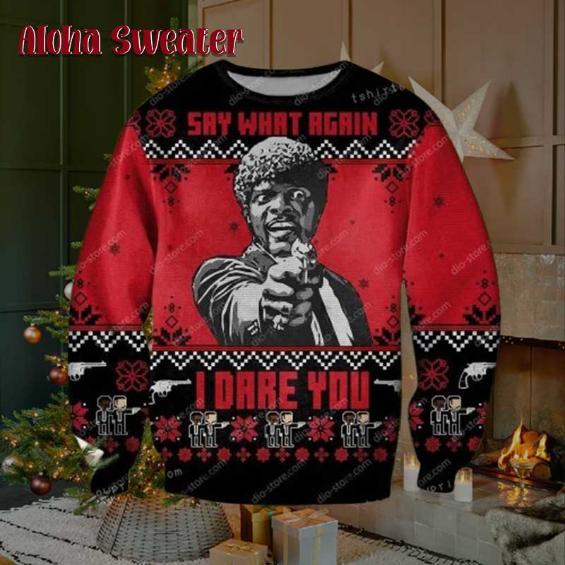 Criminal Dancing Pulp Fiction Ugly Christmas Sweater - Holiday Gift product image 5