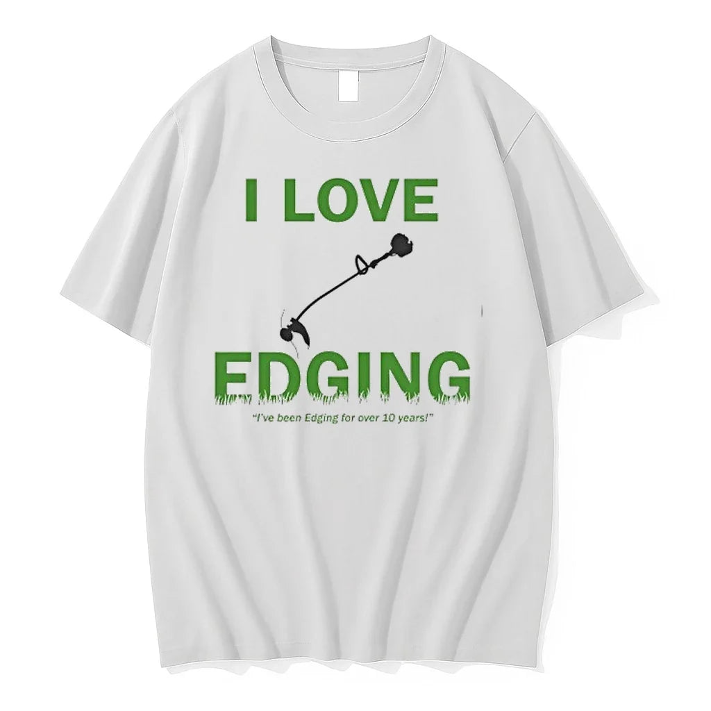 I Love Edging Ive Been Edding For Over 10 Years 0 - Adult & Kids T-Shirts, Sweatshirts & Hoodies apparel design preview 1