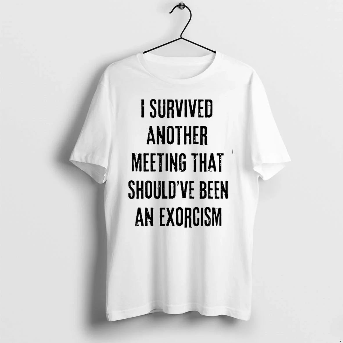 I Survived Another Meeting That Shouldve Been An - Adult & Kids T-Shirts, Sweatshirts & Hoodies apparel design preview 1