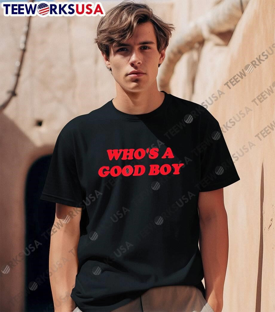 Who's a Good Boy Puppy Dog - Adult & Kids T-Shirts, Sweatshirts & Hoodies apparel design preview 1