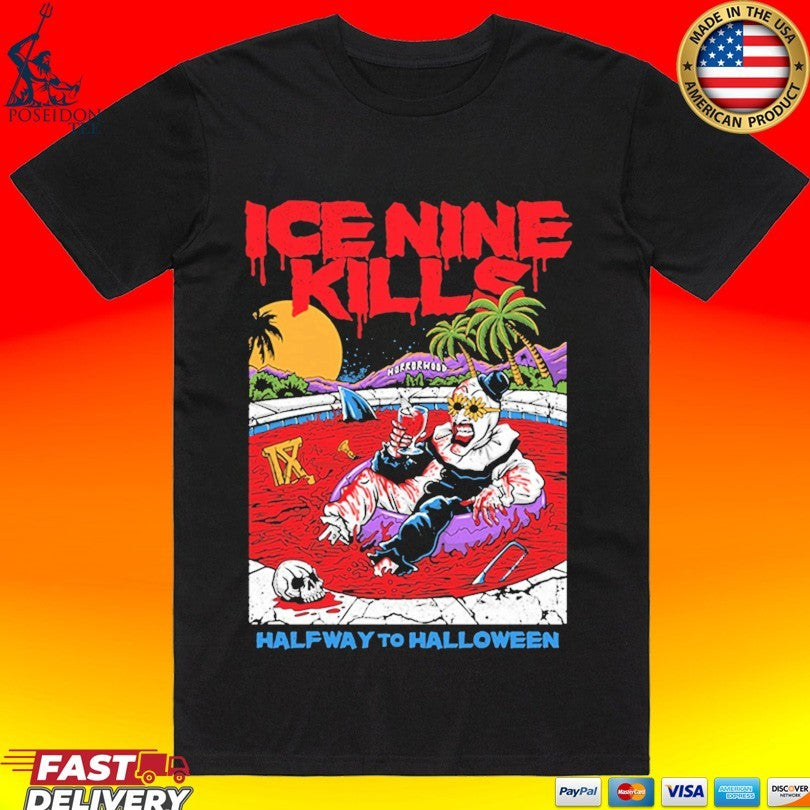 Ice Nine Kills Mid-summer Massacre - Adult & Kids T-Shirts, Sweatshirts & Hoodies apparel design preview 1