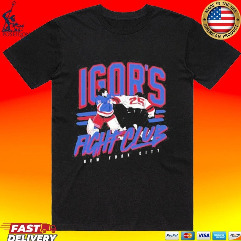 Igor's Fight Club New York City - Adult & Kids T-Shirts, Sweatshirts & Hoodies apparel design preview 1