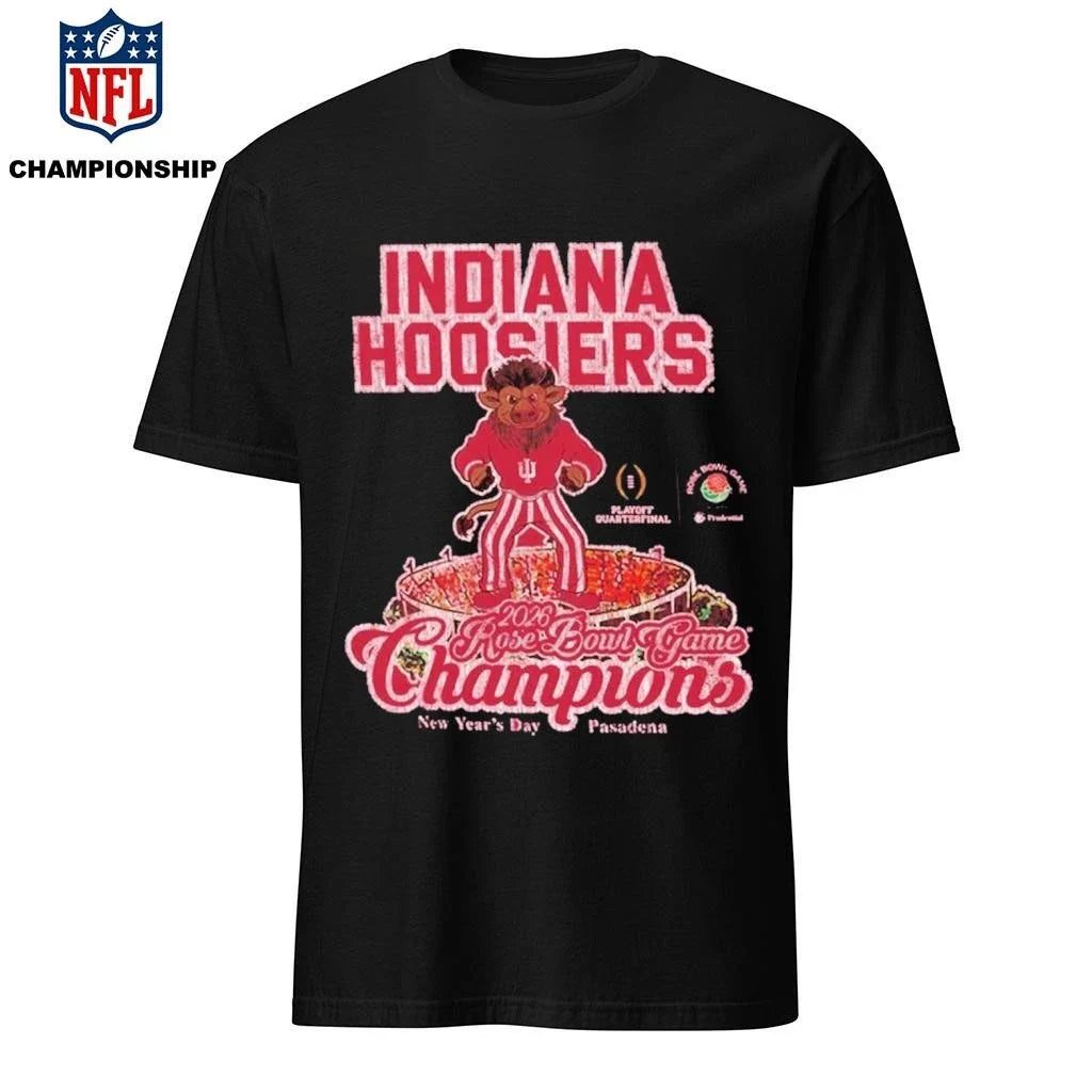 Indiana Rose Bowl Game Champions Bison 2026 - Adult & Kids T-Shirts, Sweatshirts & Hoodies apparel design preview 1