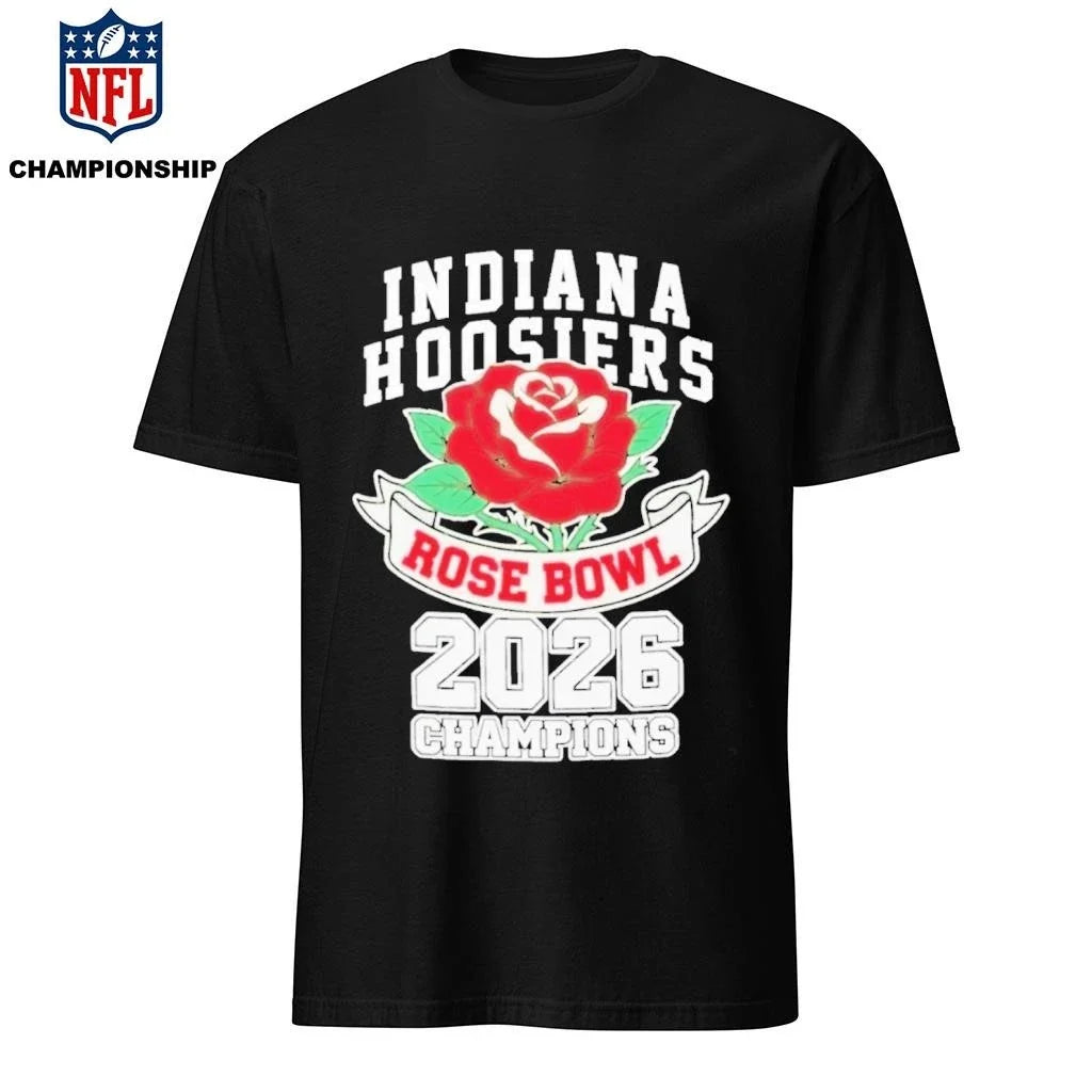Indiana University 2026 Rose Bowl Champions - Adult & Kids T-Shirts, Sweatshirts & Hoodies apparel design preview 1