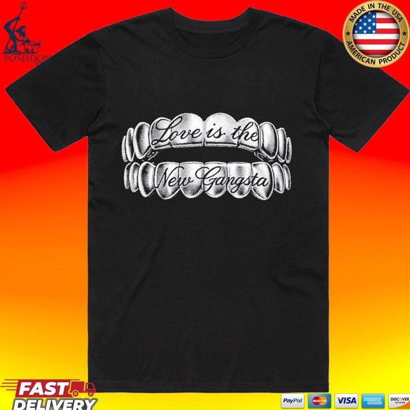 Interscope Love In The New Gangsta Litng Grill - Adult & Kids T-Shirts, Sweatshirts & Hoodies apparel design preview 1