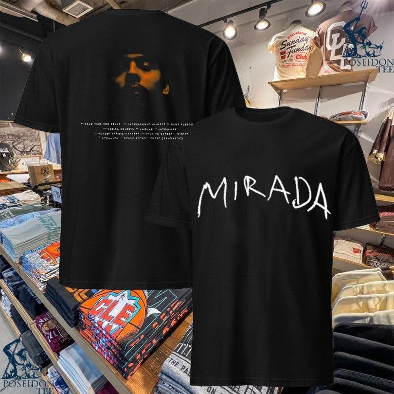 Interscope Mirada Tracklist - Adult & Kids T-Shirts, Sweatshirts & Hoodies apparel design preview 1